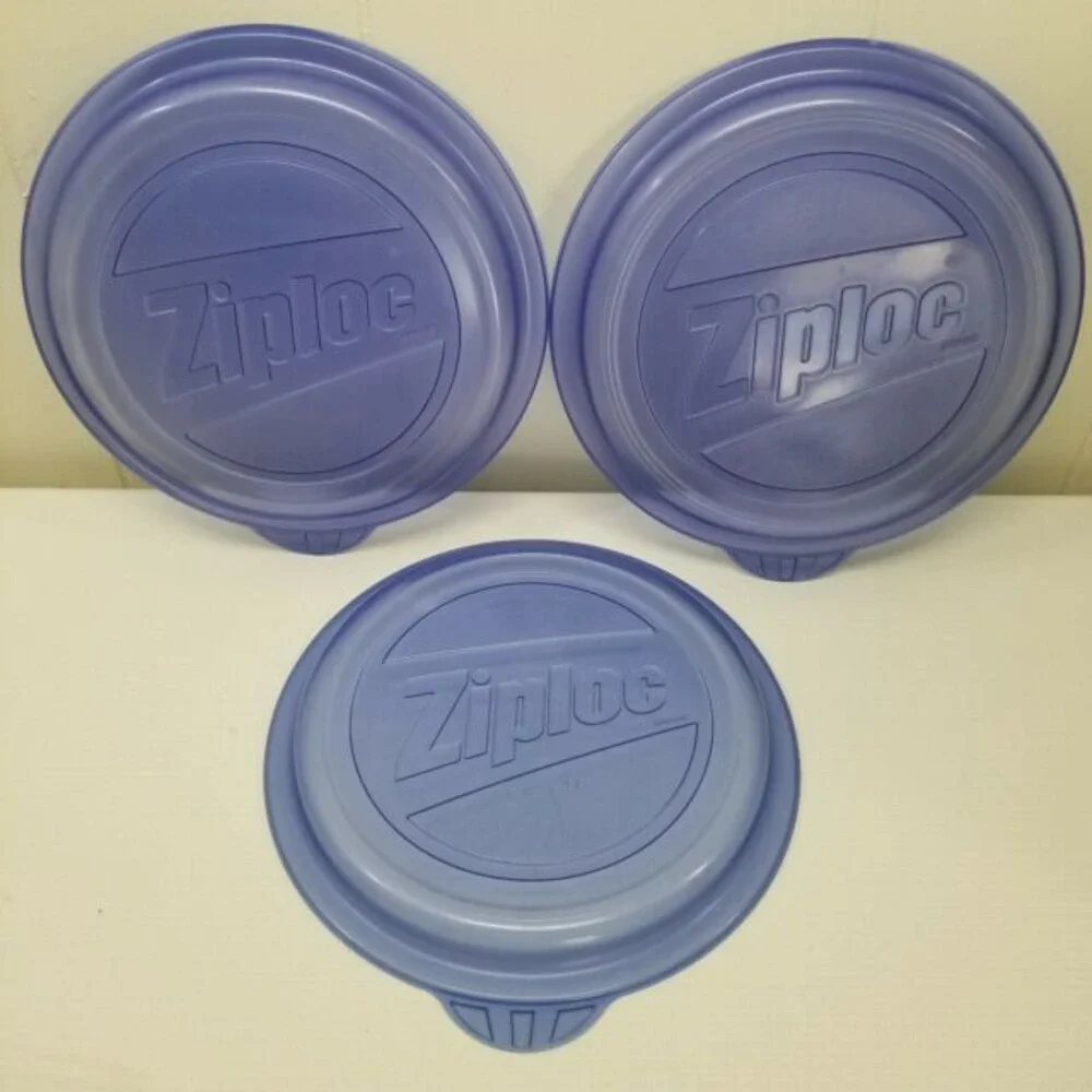Four ea Ziploc TableTops Plastic 7